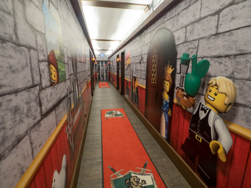 Legoland hotel Královský hrad