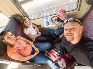 Výlet vlakem do Bzence